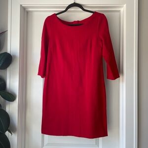 BR Red Shift Dress